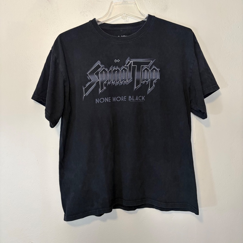 Liquid Blue Spinal Tap None More Black T Shirt XL Graphic Movie Tee 2014 Rock